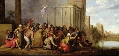 A medence a Bethesdában alkotó: Joost Cornelisz. Droochsloot